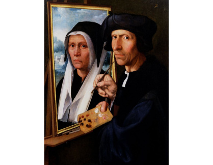SO XII-377 Jacob van Oostsanen - Portrét malíře a jeho manželky