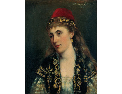 SO XII-472 Bertha von Bayer - Portrét ženy
