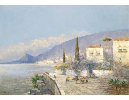 SO XIII-221 Georg Fischhof - Motiv z Capri