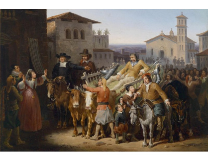 SO XIII-269 Hippolyte Lecomte - Návrat Dona Quijota