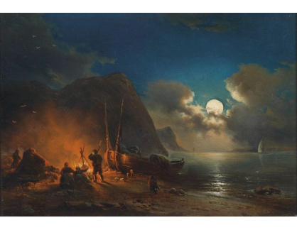 SO XIII-306 Johann Anton Castell - Táborák v měsíčním světle