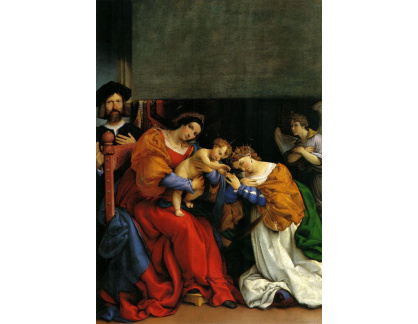 VLL 25 Lorenzo Lotto - Mystické manželství