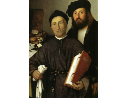 VLL 28 Lorenzo Lotto - Portrét Jana Torré a jeho syna