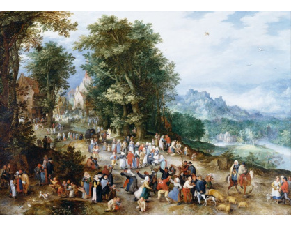 SO XIV-6 Jan Brueghel - Vlámský trh