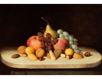 SO XIV-74 Robert Seldon Duncanson - Zátiší s ořechy a ovocem