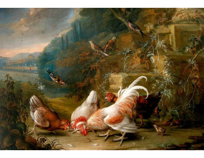 SO XIV-311 George William Sartorius - Ptáci a slepice v krajině