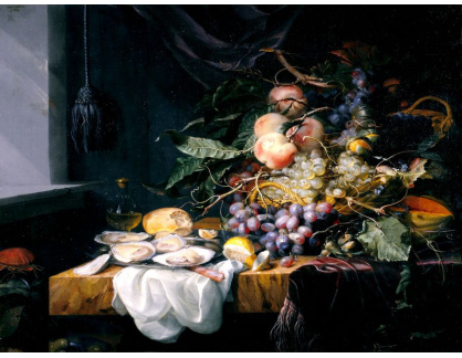 SO XIV-415 Jacob van Walscapelle - Zátiší s ovocem