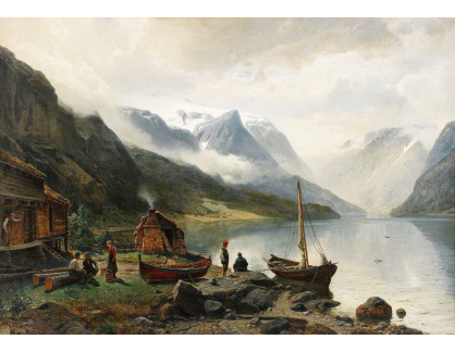 SO XIV-431 Johan Edvard Bergh - Fjord