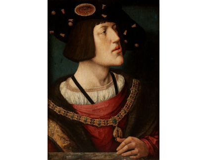 XV-232 Barend van Orley - Portrét Karla V
