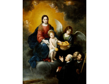 XV-245 Bartolomé Esteban Murillo - Kristus rozdávající chléb poutníkům
