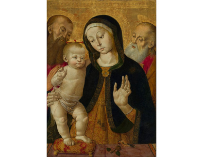 XV-258 Bernardino Fungai - Madonna a dítě se dvěma svatými