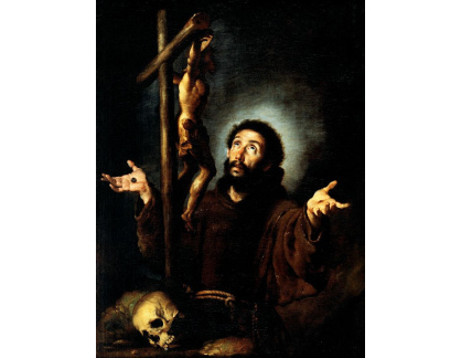 XV-265 Bernardo Strozzi - Svatý František z Assisi