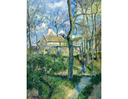 XV-278 Camille Pissarro - Cesta k Les Pouilleux v Pontoise