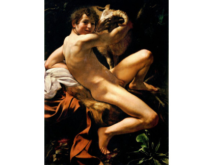XV-282 Caravaggio - Svatý Jan Křtitel