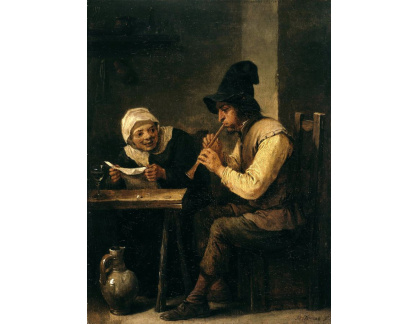 XV-386 David Teniers - Duet