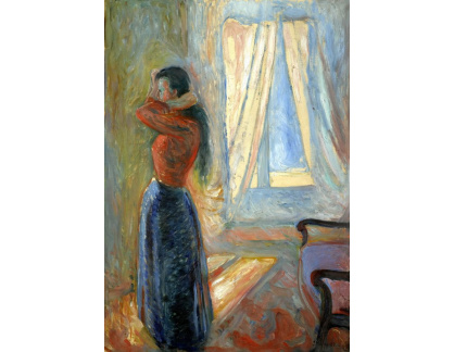 XV-436 Edvard Munch - Žena před zrcadlem