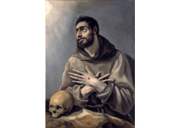 XV-474 El Greco - Svatý František v extázi