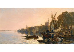 SO XVI-74 Alberto Pasini - Lodě na Nilu