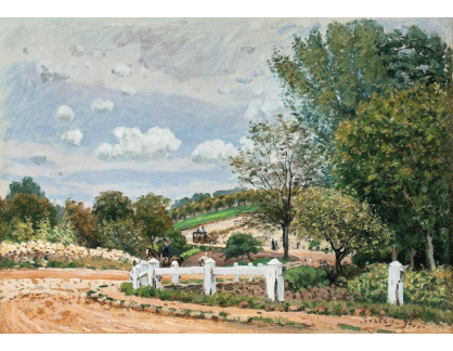 SO XVI-118 Alfred Sisley - Silnice k Verrieres