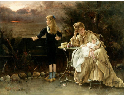 SO XVI-122 Alfred Stevens - Matka a její děti