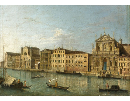SO XVI-239 Apolonnio Domenichini - Výhled na Canal Grande v Benátkách