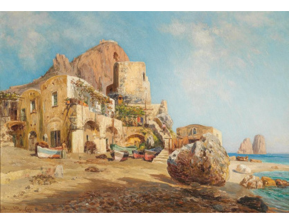 SO XVI-312 Bernardo Hay - Motiv z Capri