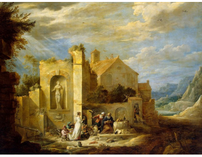 SO XVI-455 David Teniers - Pokušení svatého Antonína