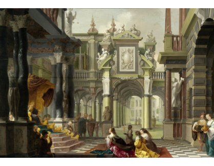 SO XVI-480 Dirck van Delen - Přijetí královny ze Sáby Solomonem