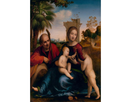 SO XVII-64 Fra Bartolomeo - Odpočinek na útěku do Egypta