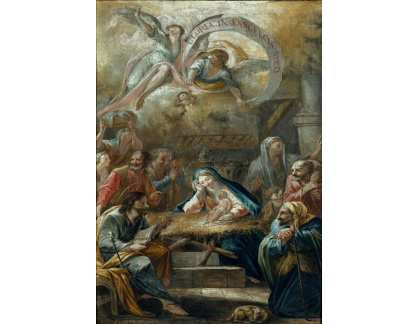 SO XVII-66 Francesco Pla Duran - Narození Ježíše a klanění pastýřů