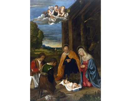 SO XVII-80 Francesco Vecellio - Narození Páně