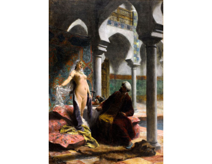 SO XVII-116 Francois Edouard Zier - Nová dívka v harému