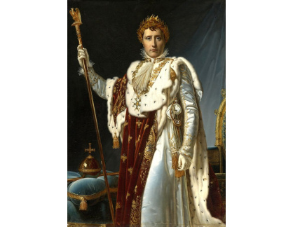 SO XVII-120 Francois Pascal Simon Gérard - Portrét Napoleona v korunovačních šatech