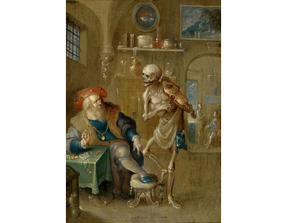 SO XVII-124 Frans Francken - Smrt hrající na housle