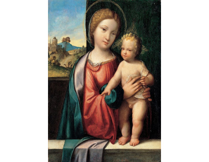 SO XVII-211 Garofalo - Madonna s dítětem