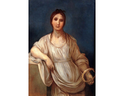SO XVII-335 Guido Reni - Portrét dívky s korunkou