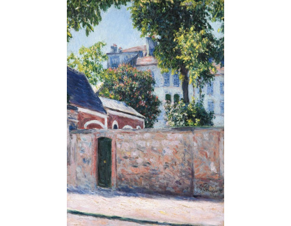 SO XVII-346 Gustave Caillebotte - Maisons v Argenteuil