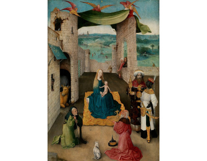 SO XVII-477 Hieronymus Bosch - Klanění tři králů