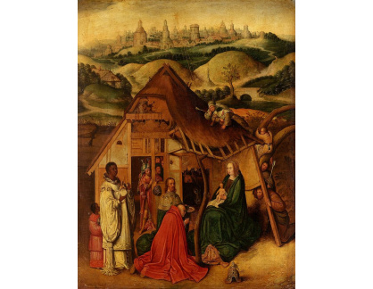 SO XVII-478 Hieronymus Bosch - Narození Krista