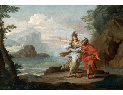 KO I-334 Giuseppe Bottani - Athena a Odysseus na ostrově Ithaka