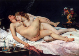 KO I-364 Gustave Courbet - Spánek