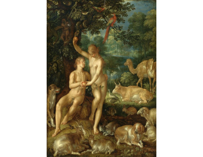 KO II-137 Joachim Wtewael - Adam a Eva