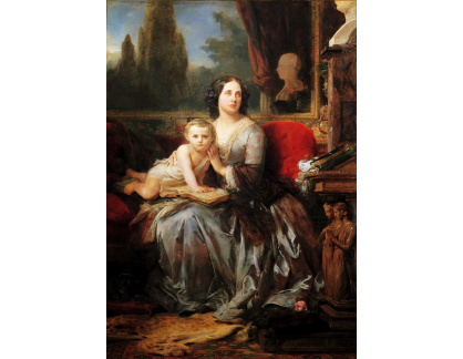 KO II-371 Léon Cogniet - Maria Brignole-Sale vévodkyně z Galliera se svým synem Filipem