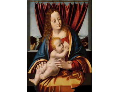 KO II-377 Marco d Oggiono - Madonna a dítě