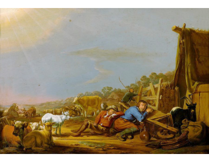 KO IV-71 Jan van Ossenbeeck - Zvěstování pastýřům