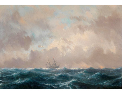 KO IV-101 Henri Durand-Brager - Loď na volném moři