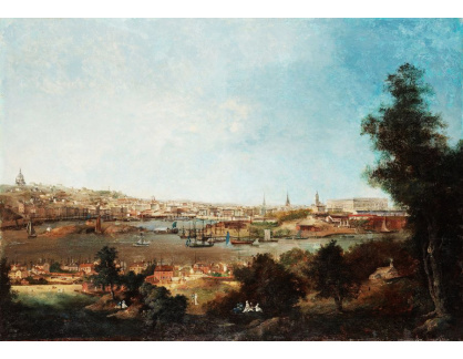 KO IV-332 Louis Belanger - Pohled na vzdálené město