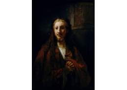 KO V-494 Rembrandt - Kristus s holí