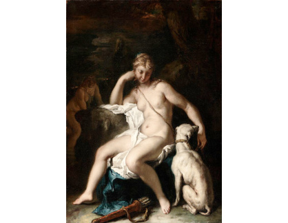 KO V-249 Sebastiano Ricci - Diana a její pes