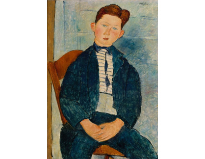 KO  V-379 Amedeo Modigliani - Chlapec v pruhovaném svetru